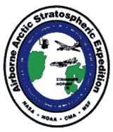 Airborne Arctic Stratospheric Expedition (AASE-2) Logo