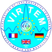 Validation of IASI Radiative Transfer Experiments and Modelling (VIRTEM) Logo