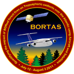  BOReal forest fires on Tropospheric oxidants over the Atlantic using Aircraft and Satellites (BORTAS) Project Logo