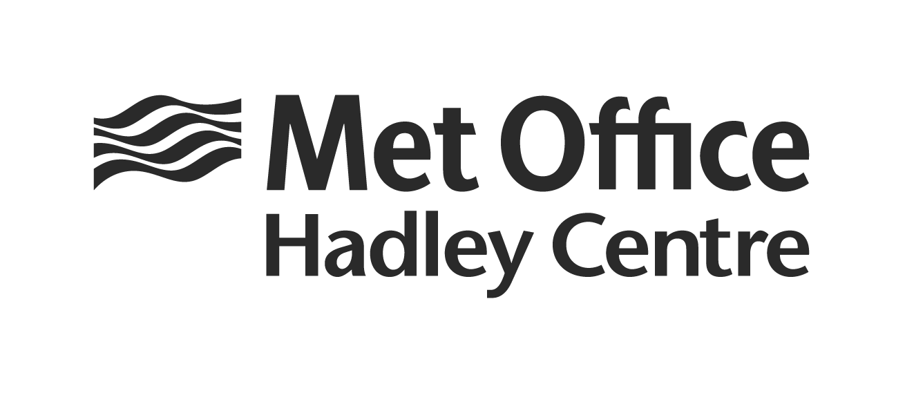 Met Office Hadley Centre Logo - black on white background