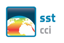 European Space Agency Sea Surface Temperature Climate Change Initiative (ESA CCI SST) Logo