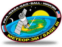 Stratospheric Aerosol and Gas Experiment (SAGE) 3 Logo